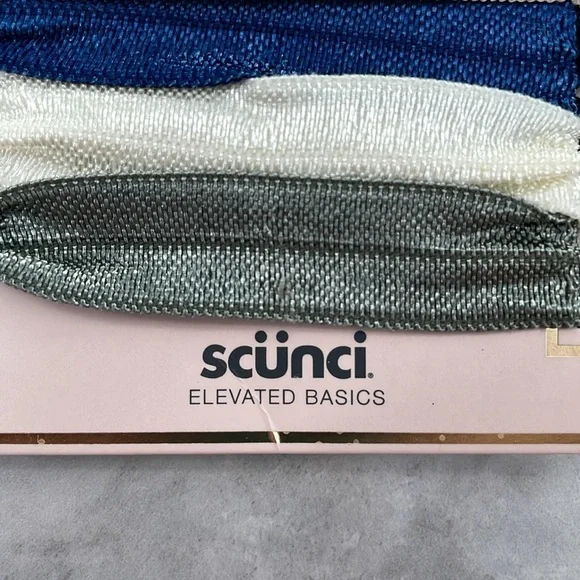 Scunci Elastics No Damage Knotted Hair Ties Ponytail Holders - Picture 2 of 12